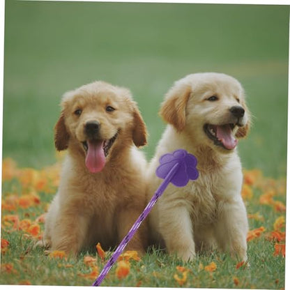 Healifty 2Pcs Paw Shaped Rubber Dog Training Tool Small for Puppy Obedience Improvement Pet Training Equipment Flexible Lightweight Gift