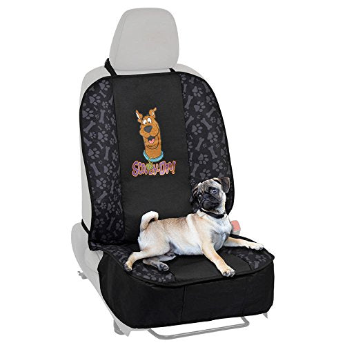 BDK Scooby Doo Waterproof Car Seat Cover for Dogs, Front Seat– Heavy Duty Black Oxford Automotive Front Seat Cover for Pets, Interior Covers for Auto Truck Van SUV - color: Single Front Black