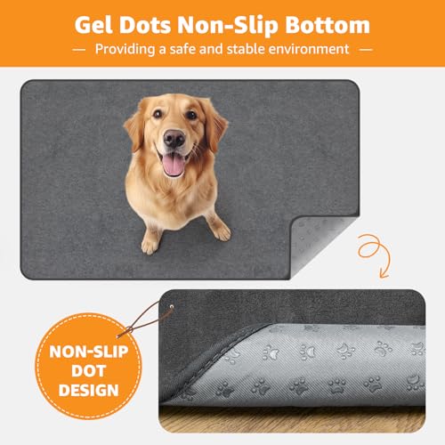 Dog Pee Pad Washable-Extra Large Instant Absorb Training Pads Non-Slip Pet Playpen Mat Waterproof Reusable Floor Mat for Puppy/Senior Dog Whelping Incontinence Housebreaking (31"x36"-(2PACK)) - size: 31"x36"-(2PACK)