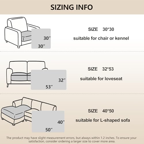 gogobunny 100% Double Sided Waterproof Dog Blanket Soft Pet Bed Cover Reversible Protect Furniture Couch Sofa Car for Puppy Large Dog Cat (Dark Olive/Light Olive, 30x30 Inch (Pack of 1)) - color: Dark Olive/Light Olive, size: 30x30 Inch (Pack of 1)