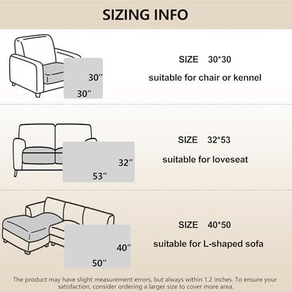gogobunny 100% Double Sided Waterproof Dog Blanket Soft Pet Bed Cover Reversible Protect Furniture Couch Sofa Car for Puppy Dog Cat (Dark Coffee/Light Coffee, 30x30 Inch (Pack of 1)) - color: Dark Coffee/Light Coffee, size: 30x30 Inch (Pack of 1)