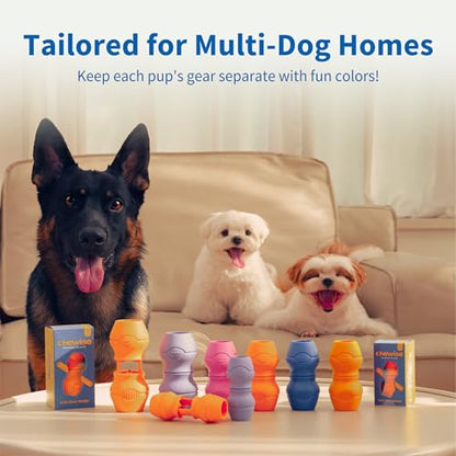 PetClan Chewise Bully Stick Holder, Improved Bully Sticks Holder, Ultimate Secure Heavy Duty, BPA-Free Safety Device to Prevent Choking, Fits Various Bully Sticks and Dog Sizes - color: Yellow, size: Extra Large