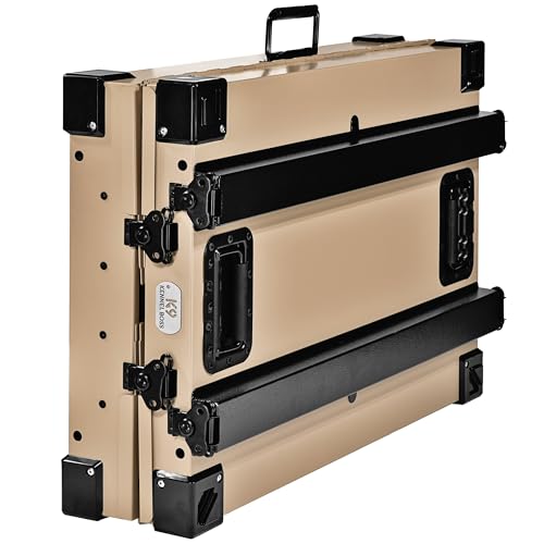 K9 Kennel Boss Aluminum Collapsible Dog Crate, Heavy Duty Folding Kennel - Small (Tan) - color: Tan, size: 30.6"L x 22.8"W x 25.7"H