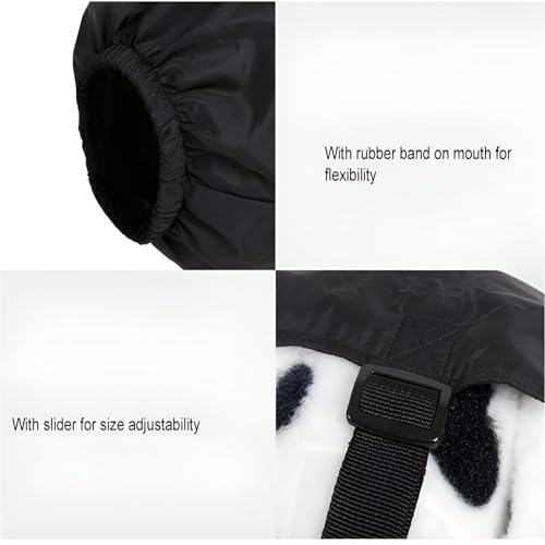 NACOCO Dog Calming Cap Eye Mask Nylon Shading Pet Anxiety Mask Muzzle for Grooming Anti Car Sickness (Black,S) - color: Black, size: S