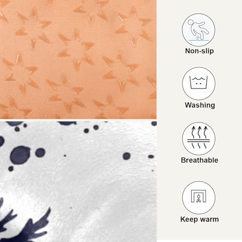Black White Dragon Pattern Pet Bed Mat for Dogs and Cats, Soft Washable Crate Pad with Non-Slip Bottom, Cozy Bed Cushion for Small Medium Large Pets, 24x36 Inch - size: Medium