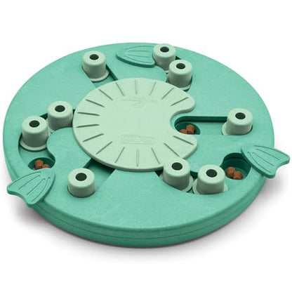 Outward Hound by Nina Ottosson Dog Worker Treat Puzzle Enrichment Toy, Level 3 Advanced, Green - color: Dog Worker (Green)