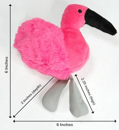 Glory To Dog TinyToy Plush Flamingo Small Dog and Puppy Toy - style: Flamingo