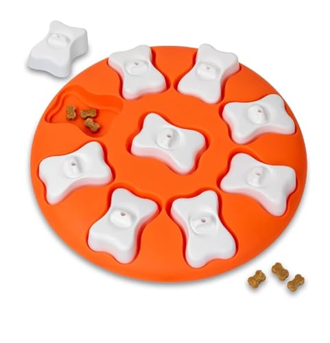 Interactive Dog and Cat Games Treat Hiding Challenge Mental Stimulation with Rewards (11 Inch Smart Game) - size: 11 Inch Smart Game