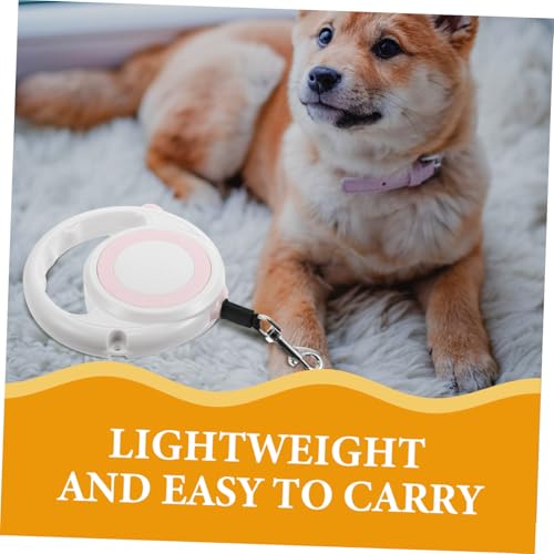 SUPVOX Retractable Dog Leash for Large Small Medium Dogs Pet Leash Retractable Comfort-Focused Material Heavy Duty Slip Handle