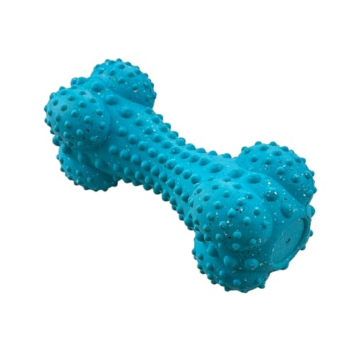 Max Fusion Made with Nike Grind, Arlee Rubber Bone Dog Toy, Dog Toys for All Dogs, Blue Durable & Natural Rubber Chew Toy for Play, Fetch, Tug & Chewing, Large, 1 Count - color: Blue Pulse, size: Large