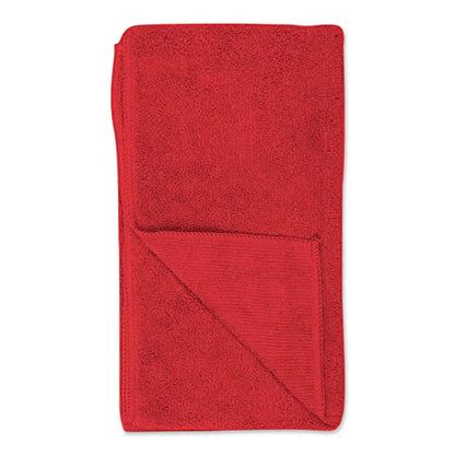 Bone Dry Pet Grooming Towel Collection Embroidered Absorbent Microfiber Drying Set, 15x30, Red, 3 Count - color: Red, size: 15x30"
