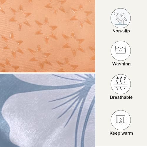 Hibiscus Pattern Pet Bed Mat for Dogs and Cats, Soft Washable Crate Pad with Non-Slip Bottom, Cozy Bed Cushion for Small Medium Large Pets, 24x36 Inch - size: Medium