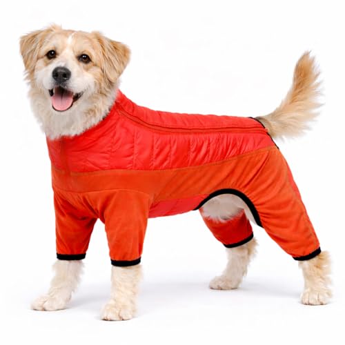 Pet Life ® Aura-Vent Lightweight 4-Season Stretch and Quick-Dry Performance Full Body Dog Coat Pet Jacket - color: Red, size: Large