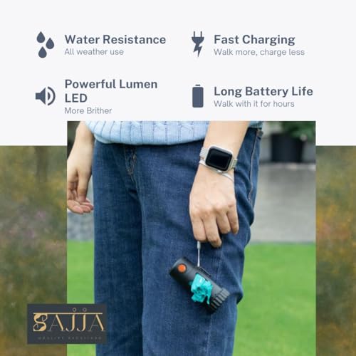 Smart Poop Bag Holder With LED Light - No Batteries Needed - USB-C Rechargeable Special Retracting Function Compact Durable Lightweight Perfect Pet Gift Comes With free 150 bags and Charging Cable