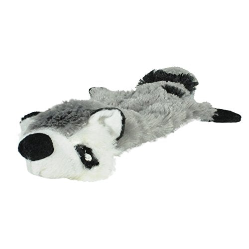 Hyper Pet Critter Skinz Raccoon Stuffless Dog Toy, Medium - size: Medium, style: Raccoon