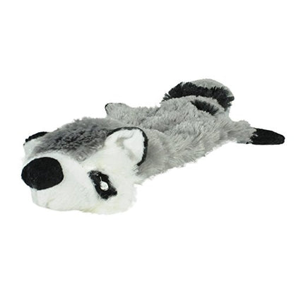 Hyper Pet Critter Skinz Raccoon Stuffless Dog Toy, Medium - size: Medium, style: Raccoon