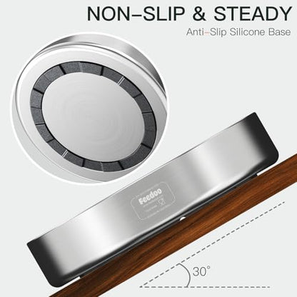 Slow Feeder Dog Bowl-2Cups for Medium Breeds, Double Wall Food-Grade Stainless Steel, Heavy Duty with Non-Slip Rubber Base, Puzzle Maze Bowl to Slow Down Eating - color: Spiral-1Pack, size: M 2~2.5Cups