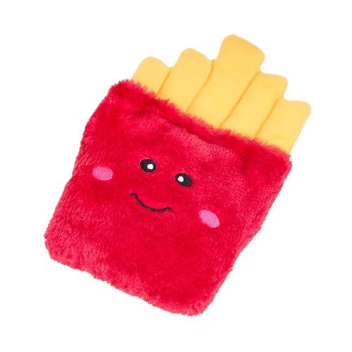 ZippyPaws NomNomz - Dog Squeaky Toys to Keep Them Busy, Funny Food Plush for Small & Medium Dogs, Cute Stuffed Puppy Toy, Pet Products, Gift for Dogs of All Breeds, Soft and Cuddly - Fries - color: Fries
