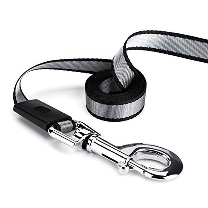 Segarty 2Packs Retractable Dog Leash, 26 Ft, Up to 110 Lbs, 1 Button Break & Lock, 360 Tangle-Free, Heavy Duty Long Dog Lead for Training Walking