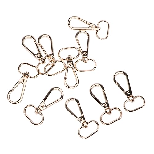 UPKOCH 10pcs Durable Dog Clips for Collars and Id Tags Versatile Pet Supplies for Dogs and Cats Compact Design for Easy Attachment and Use