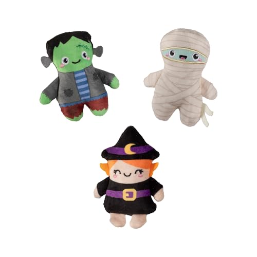 Fringe Studio Pet Toy, Ghouls Wanna Have Fun Plush Dog Toy 3 PCS Set,Pet Shop Collection (662192) - color: Ghouls Wanna Have Fun