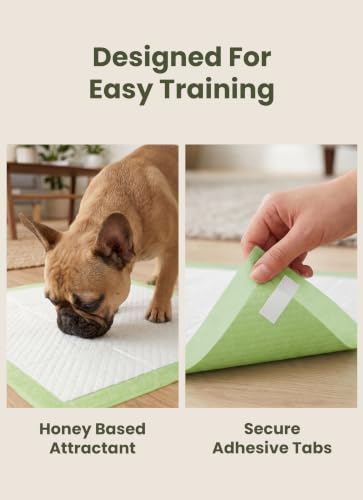 Pogi’s Potty Pads with Sticky Tabs – XL, Super Absorbent, Odor Blocking, 20-Count (24x35in) - size: Extra Large - 24 x 35"