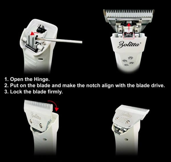 7FW Elite Premium Professional Wide Clipper Blade, A5 Type High-Carbon Steel Attachment for Fast Dog and Cat Grooming