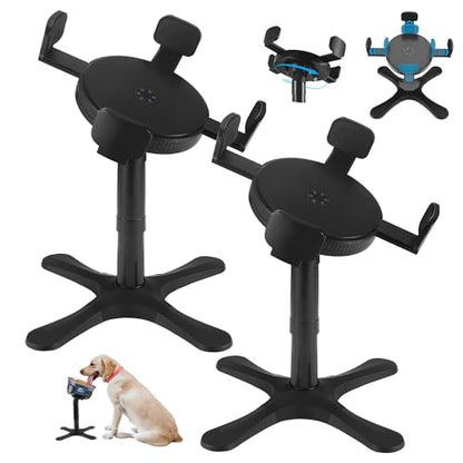 Dog Bowls,Elevated Adjustable Dog Bowl Stand with 3 Heights & Tilted Feeding Design, Raised Stand Compatible with Medium & Large Breeds(2 Pack) Black - size: Dog Bowl Stand 2 Pack