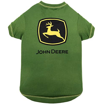 Pets First John Deere Dog T-Shirt, Small. Warm Pet Clothing for Pets, Dogs, Cats, Puppies, Kittens. Soft, Comfortable, Durable Pet Shirt. Best Dog Shirt Jacket Polo Costume - size: Small