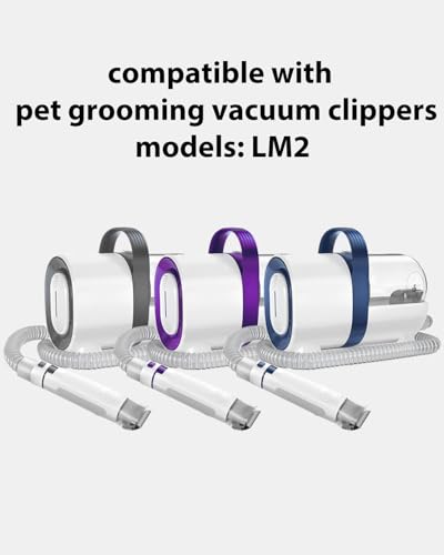 Replacement Blades 2 Pack for ONEISALL Dog Hair Vacuum and Dog Grooming Kit, Low Noise Pet Clipper Replacement Blade for ONEISALL Replacement Blade, Cleaning Brush