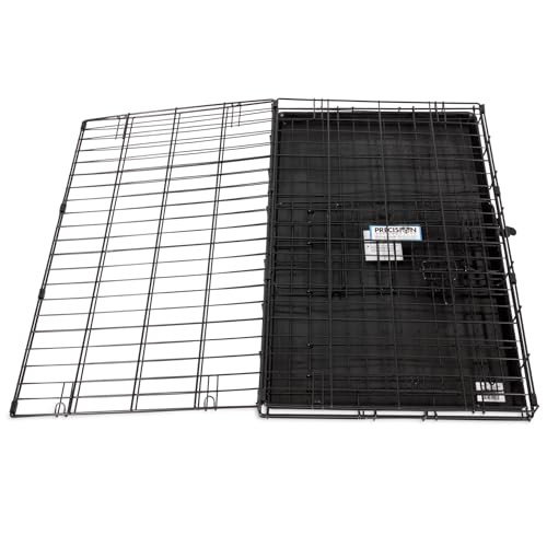Precision Pet Products One Door Provalue Wire Dog Crate, 30 Inch, For Pets 30-50 lbs, With 5-Point Locking System - size: 30.0"L x 19.0"W x 21.0"H