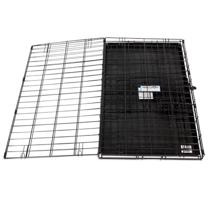 Precision Pet Products One Door Provalue Wire Dog Crate, 30 Inch, For Pets 30-50 lbs, With 5-Point Locking System - size: 30.0"L x 19.0"W x 21.0"H