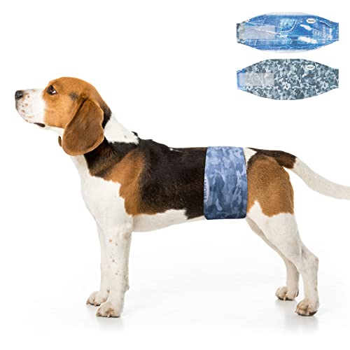 Dono Dog Diapers Male Disposable Male Dog Wraps, Wider Doggie Puppy Diapers, Male Belly Bands, Super Absorbent, Leak-Proof Fit, Excitable Urination, Incontinence, Medium 48ct - size: Medium (18-25inch)