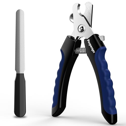 Dog Nail Clippers,Dog Nail Trimmers with Safety Guard for Small Medium Large Breed Dog & Cat to Avoid Over Cutting,Professional Grooming Tool with Quick Sensor and Dog Nail File