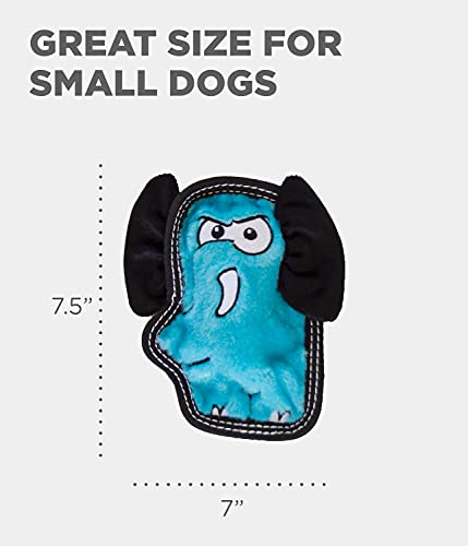 Outward Hound Tough Seamz Elephant Plush Dog Toy, Small - color: Elephant, size: Small