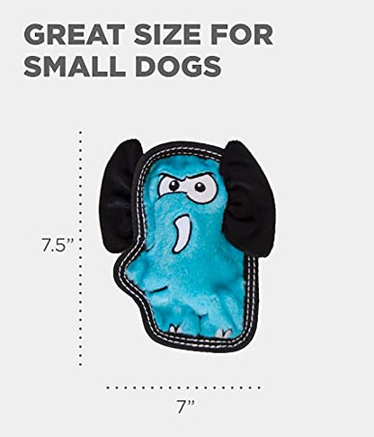 Outward Hound Tough Seamz Elephant Plush Dog Toy, Small - color: Elephant, size: Small