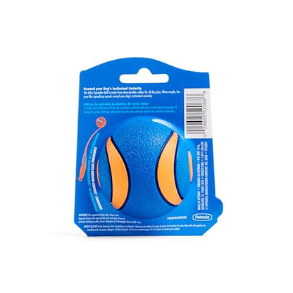 Chuckit! Ultra Squeaker Dog Ball, Fetch Toy, Medium, 1 Pack - size: Medium (1 Pack), style: Squeaker