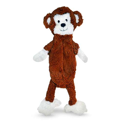 FGA MARKETPLACE Monkey Flat NO Stuffing NO Squeak Plush Dog Toy, Funny Style Will Entertain Your Pet for Hours, Recommended for Small and Medium Dog 21 INCH Long - color: MONKEY