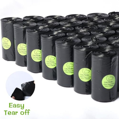 DREAM&GLAMOUR Dog Poop Bags,value pack,1200 Count Extra Thick and Strong Poop Bags for Dogs,60 Rolls,20 Doggy Bag Per Roll,Each Measures 9 x 13 Inches,Guaranteed Leak-Proof