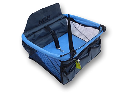 HDP Car Deluxe Lookout Booster Car Seat Color:Blue - color: Blue