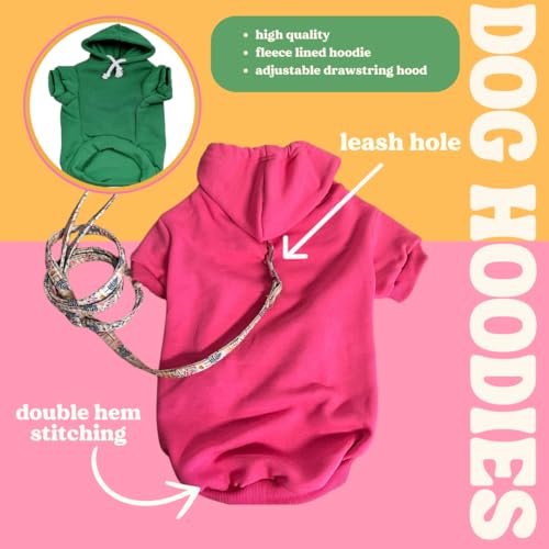 Firefighter K9 Fire Dept Dog Hoodie | Fleece Lined |Leash Hole| Firehouse | Rescue Squad | Halloween Costume | First Responder | Dalmation|Red, 3X-Large 1380 - color: Red-Hoodie, size: 3X-Large (30-40 lbs)