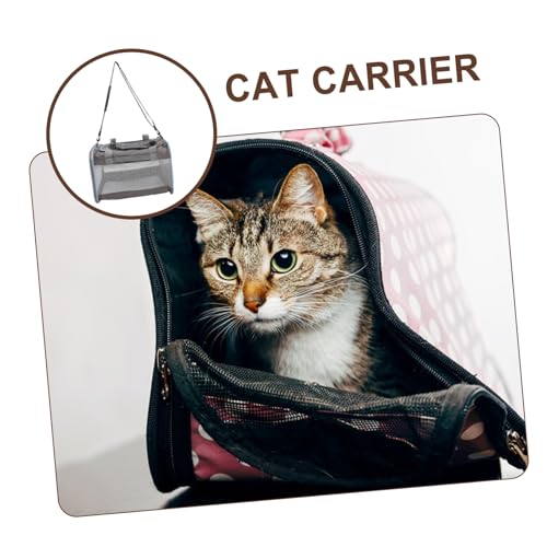 Cat Carrier Backpacks Top Loading Cat Carrier Soft Sided Mesh Pet Travel Bag