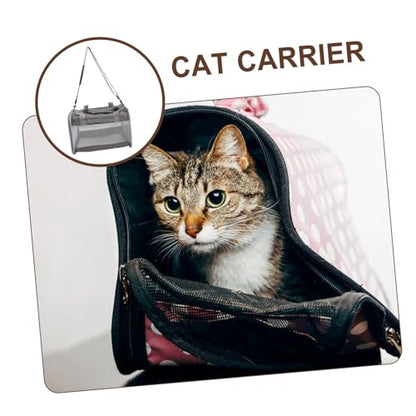 Cat Carrier Backpacks Top Loading Cat Carrier Soft Sided Mesh Pet Travel Bag