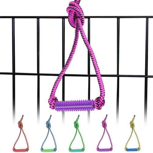 Interactive Dog Toys, Crate Training Aids for Puppies, Puppy Teething Toys,Peanut Butter Dog Food Treat Dispenser Toys (Purple) - color: Purple