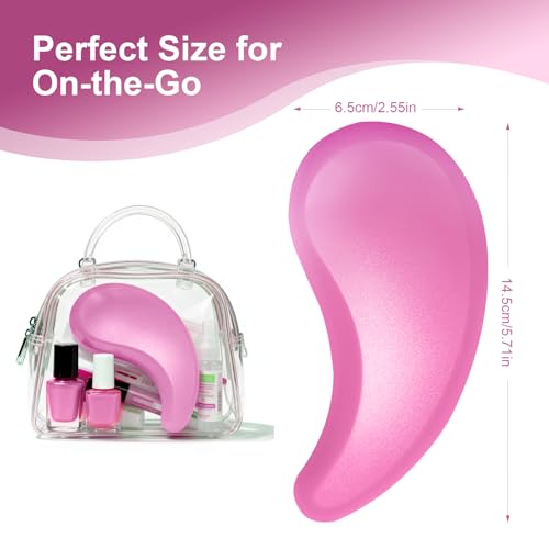 Small Dog Brush - Puppy Hair Brush- Grooming Tool for Teddy, Yorkies, Maltese, Shih Tzu, Chihuahua (Pink) - color: Pink
