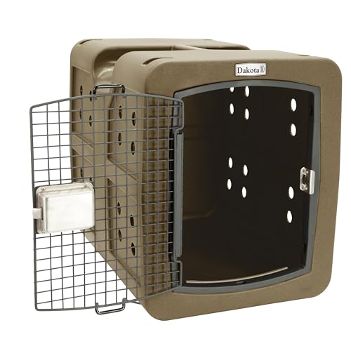 dakota283 Medium Kennel -Frame Door- Coyote - color: Coyote, size: Medium