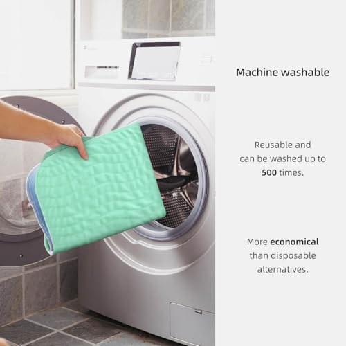 Pee Pads for Adults, Kids and Pets, Cotton-Like Surface, Machine Washable, 100% Leak Prevention with Waterproof TPU Layer (4 Pack, 18*24 inch) - size: 4 pack, 18*24 inch