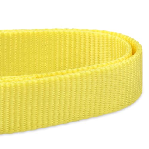Hyhug Small Dog Collar Quick-Release Yellow| Heavy-Duty Nylon Puppy Collar, Adjustable & Durable Pet Supplies for Boy & Girl Dogs (Small, Illuminating Yellow) - color: Luminous Yellow, size: Small