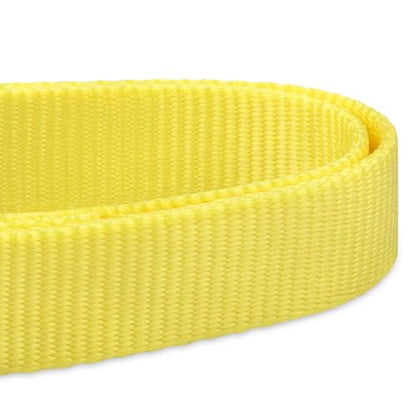 Hyhug Small Dog Collar Quick-Release Yellow| Heavy-Duty Nylon Puppy Collar, Adjustable & Durable Pet Supplies for Boy & Girl Dogs (Small, Illuminating Yellow) - color: Luminous Yellow, size: Small
