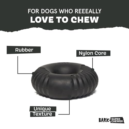 Barkbox Super Chewer Tough Dog Chew Toys for Aggressive Chewers, Dental Stimulating (Radius - Large) - color: Radius - Large, size: Medium/Large